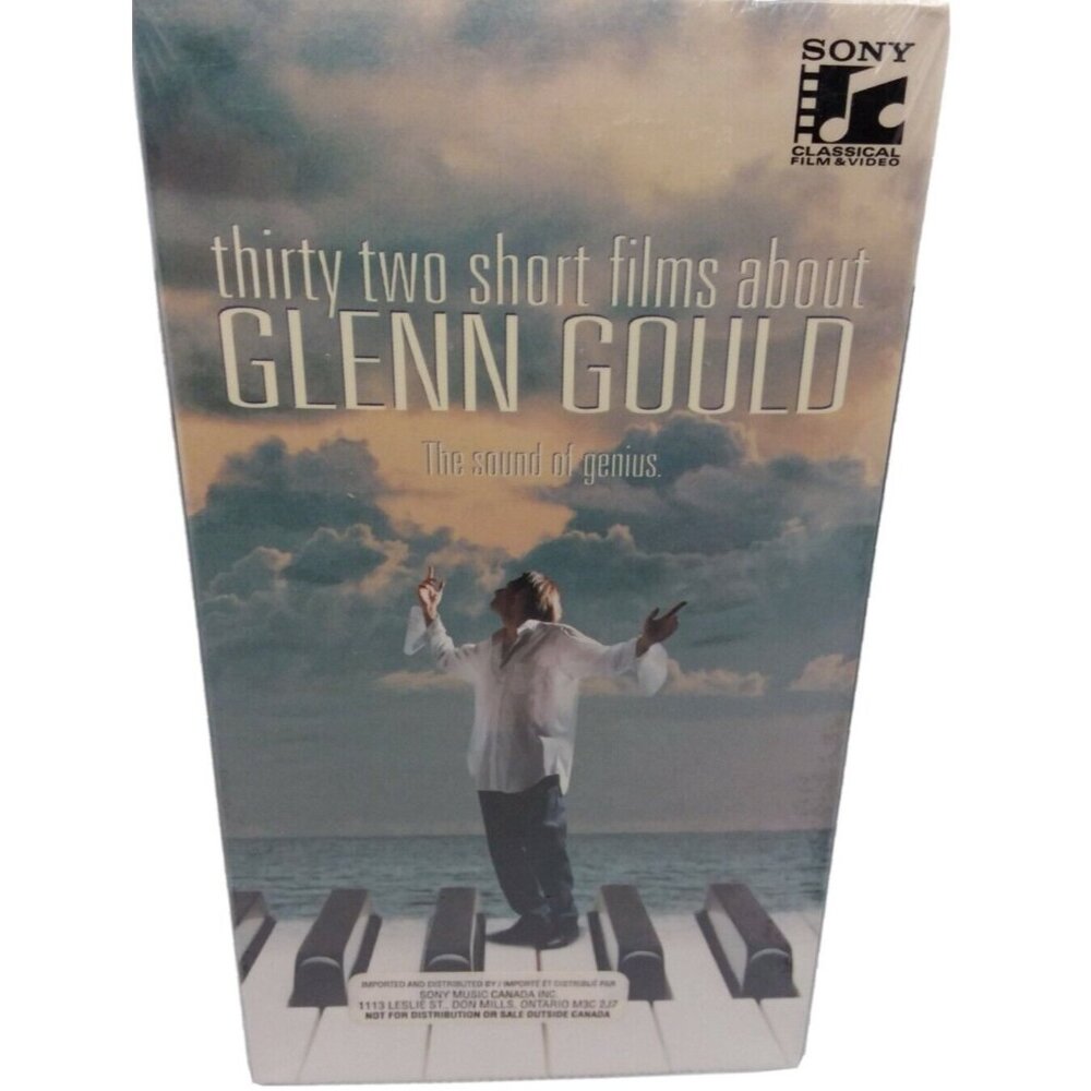 Thirty Two Short Films about Glenn Gould VHS Colm Feore Classical Piano Sealed
